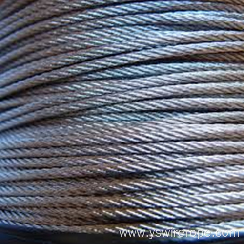 316 stainless steel wire rope 1x19 8.0mm